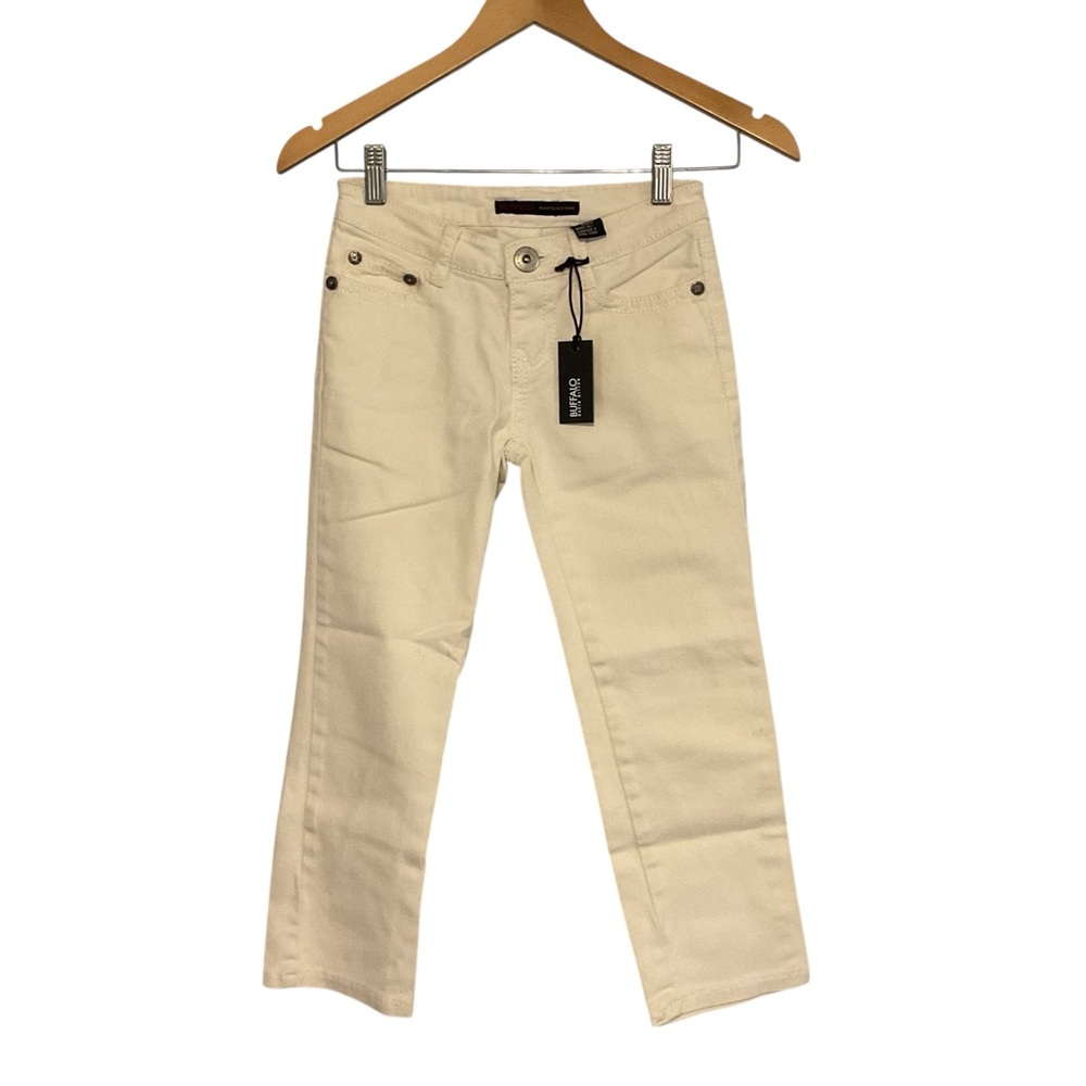 Buffalo David‎ Bitton Women's Creamy white Straight Leg Jeans Passy style